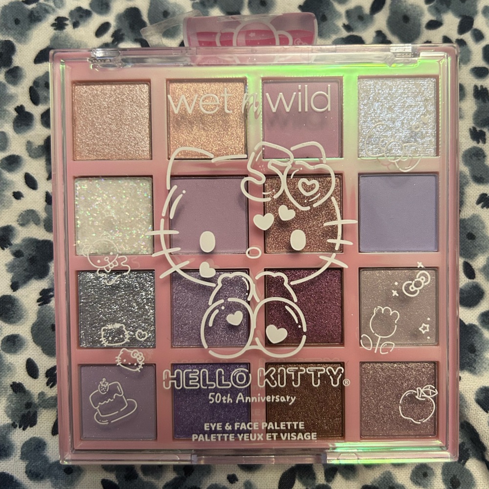 Wet N Wild x Hello Kitty 50th Anniversary eye and face palette